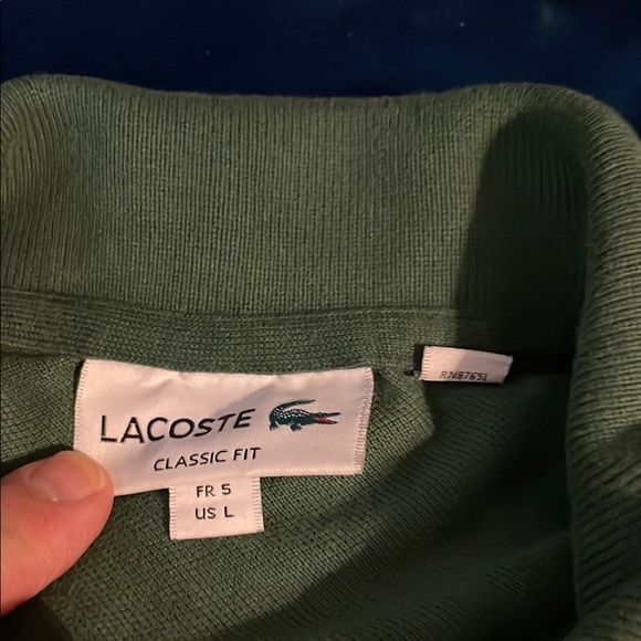 Lacoste Green Polo Shirt - Picture 2 of 3